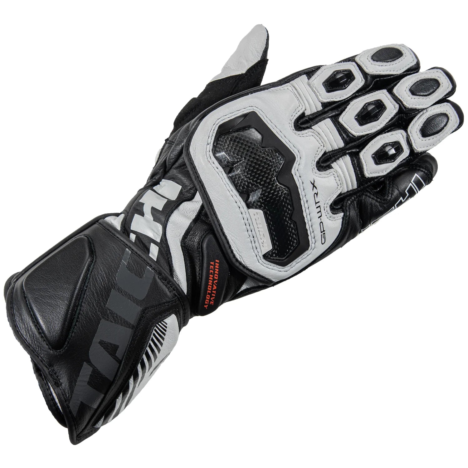 RS Taichi GP-WRX White Black racing gloves premium sport riding gloves