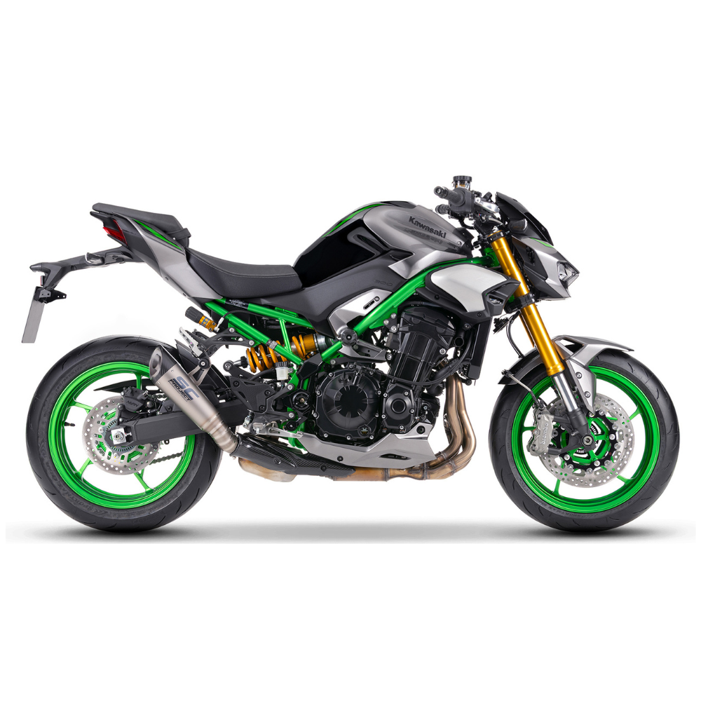 Kawasaki Z900 (2025+) S1 Slip-On Titanium Exhaust – SC Project