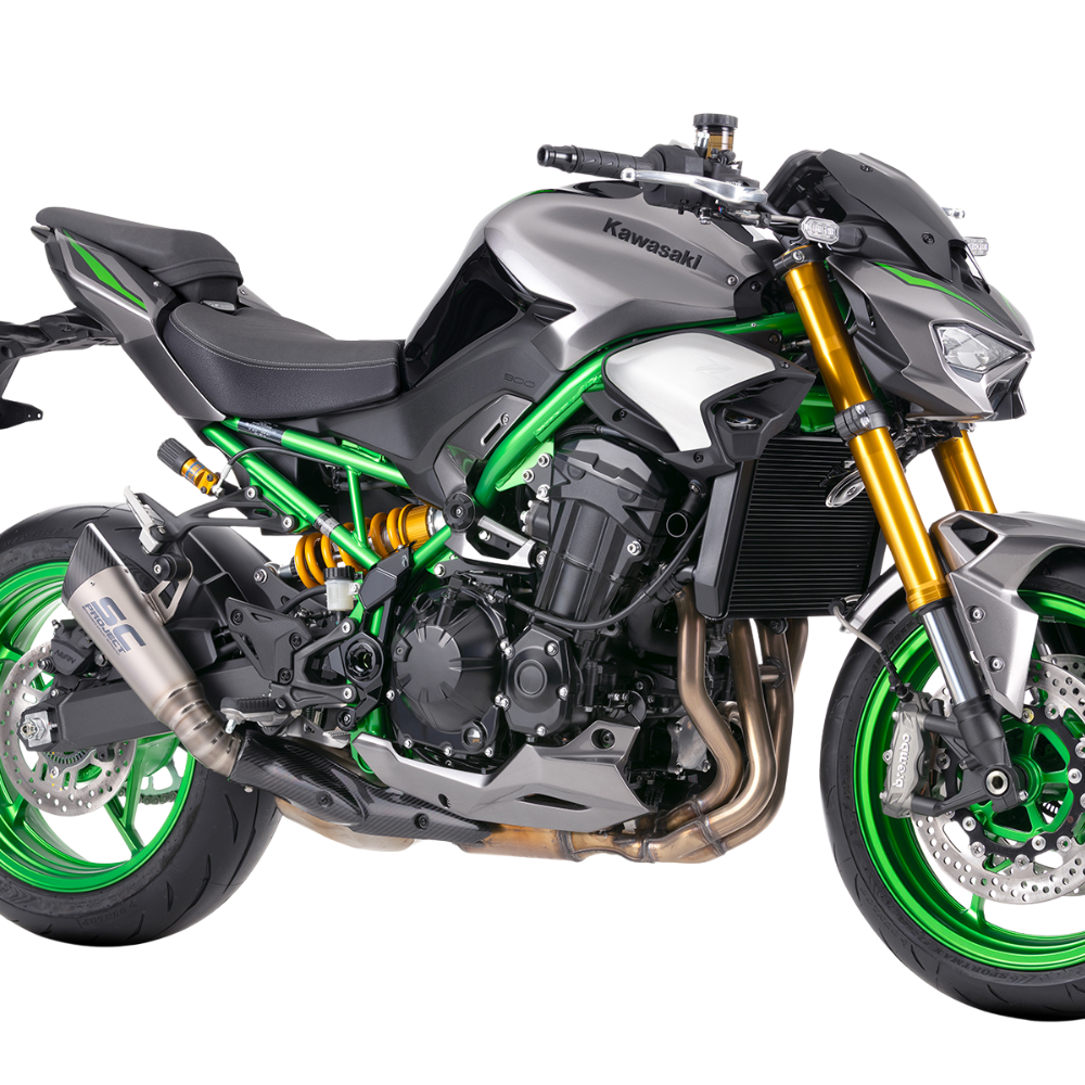 Kawasaki Z900 (2025+) S1 Slip-On Titanium Exhaust – SC Project