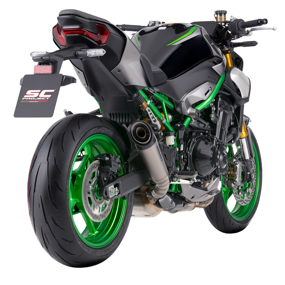 Kawasaki Z900 (2025+) S1 Slip-On Titanium Exhaust – SC Project