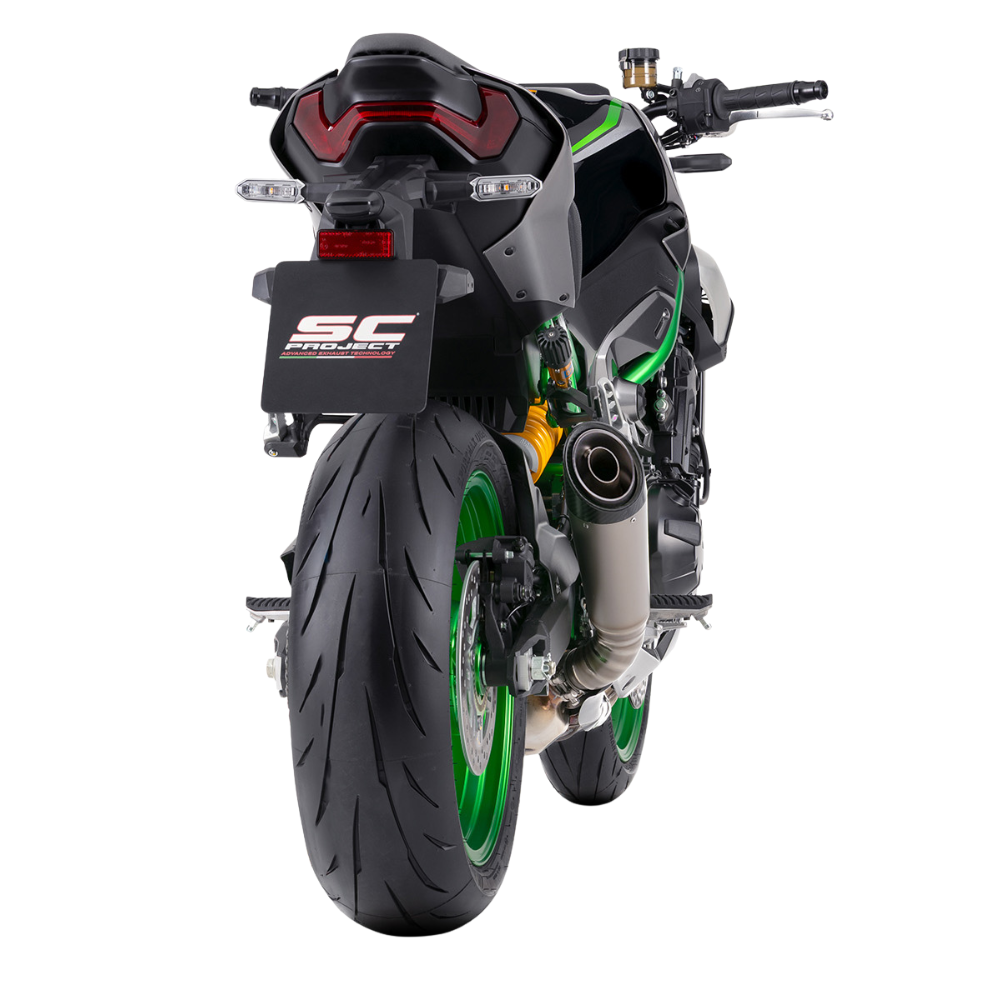 Kawasaki Z900 (2025+) S1 Slip-On Titanium Exhaust – SC Project