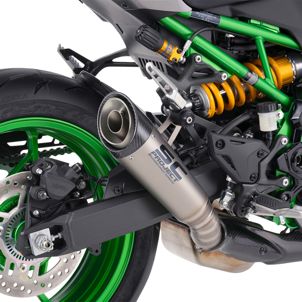 Kawasaki Z900 (2025+) S1 Slip-On Titanium Exhaust – SC Project