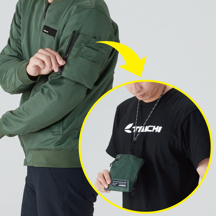 Neck Pouch Function