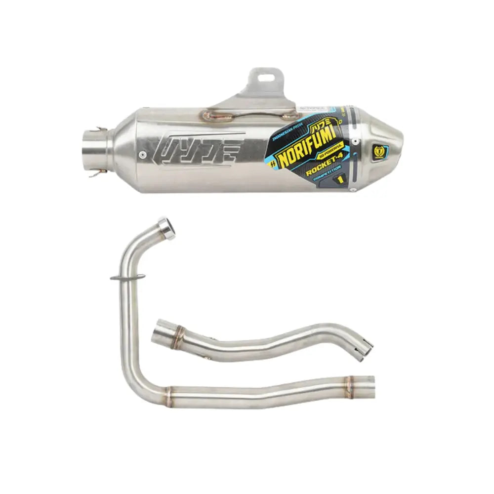 Hero XPulse 210 Rocket4 Kompetisi Exhaust with DB Killer – Norifumi