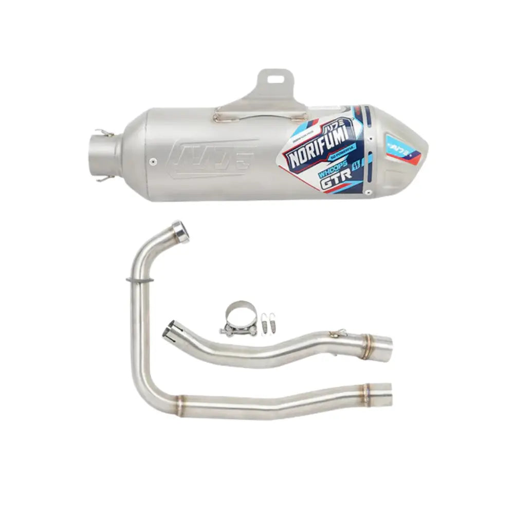 Hero XPulse 210 Exhaust Whoops GTR + DB Killer – Norifumi