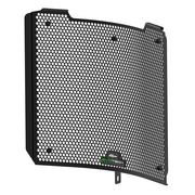 Evotech Performance Radiator Guard for Kawasaki Ninja ZX-6R 2024+ with matt black aluminium finish
