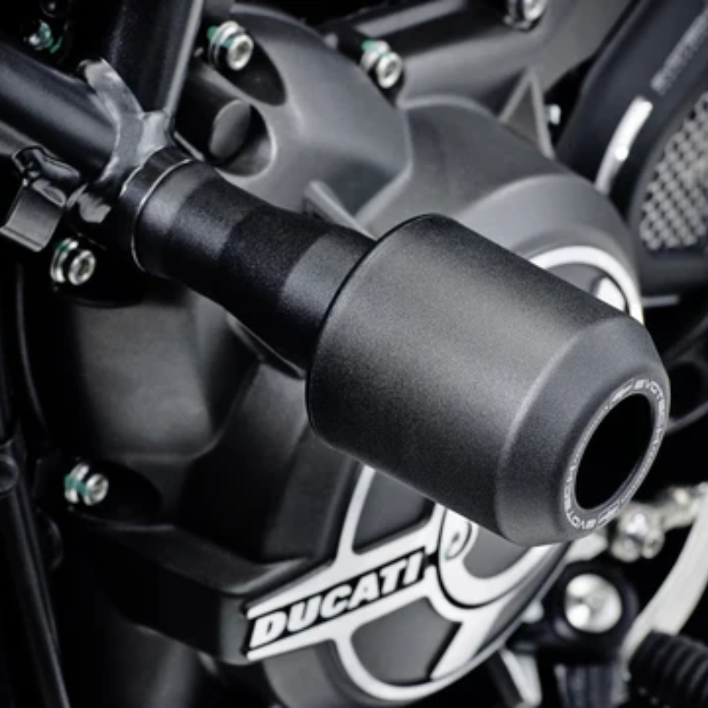 Ducati Scrambler Icon (2023+) Frame Sliders – Evotech Performance