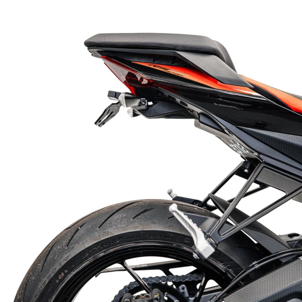 Evotech Performance tail tidy for Aprilia RS 660 with OEM indicator fitment
