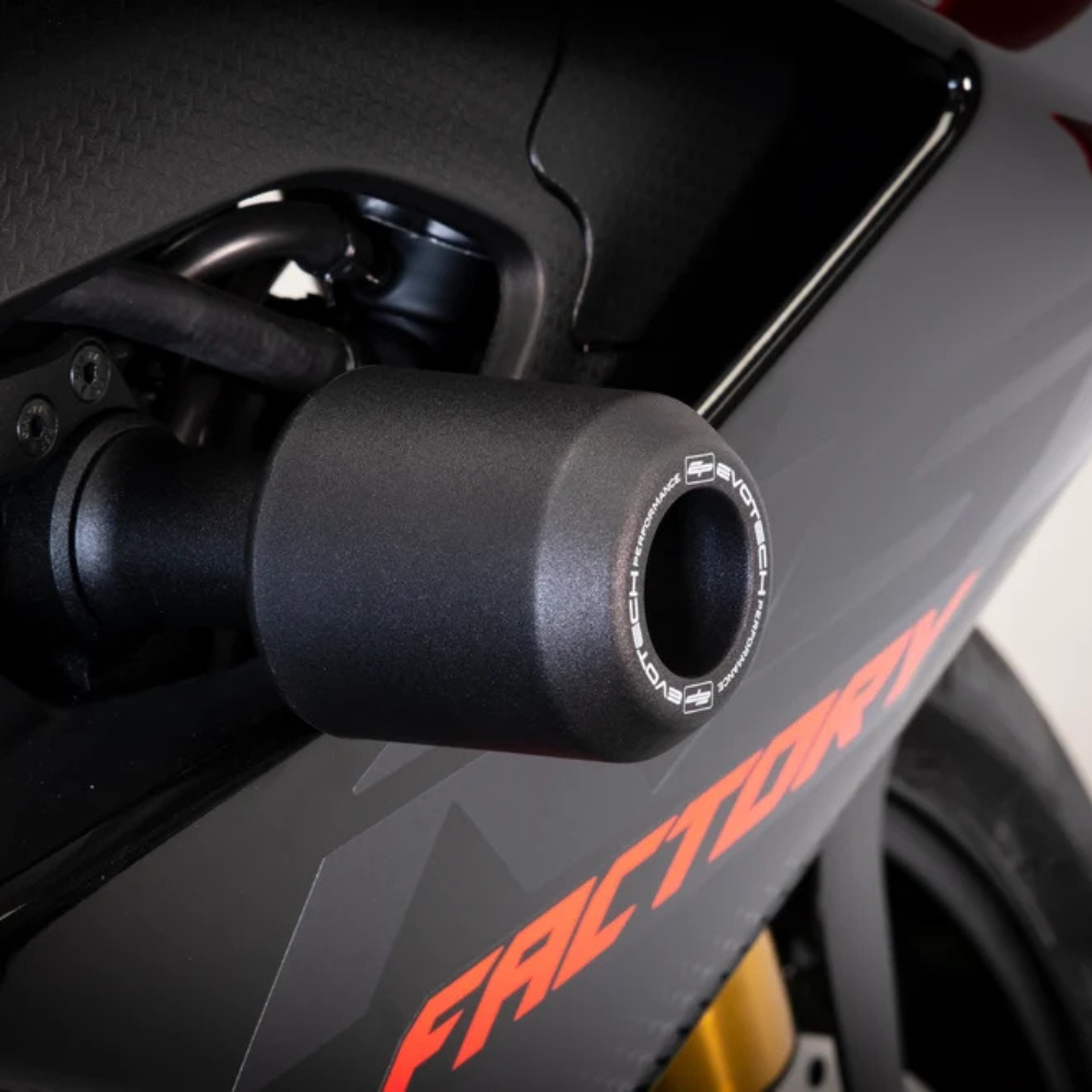 Aprilia RS 660 2025+ Evotech Crash Protection with aluminium core frame sliders