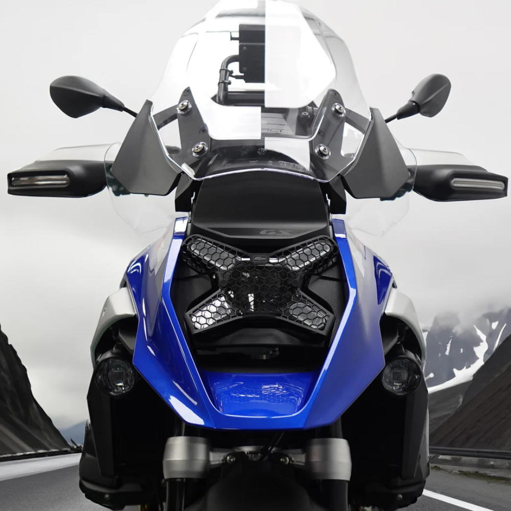 BMW R 1300 GS Evotech Performance aluminium headlight protector