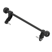 Evotech Performance frame sliders for Kawasaki Ninja ZX-6R 2024+ with black crash bobbins
