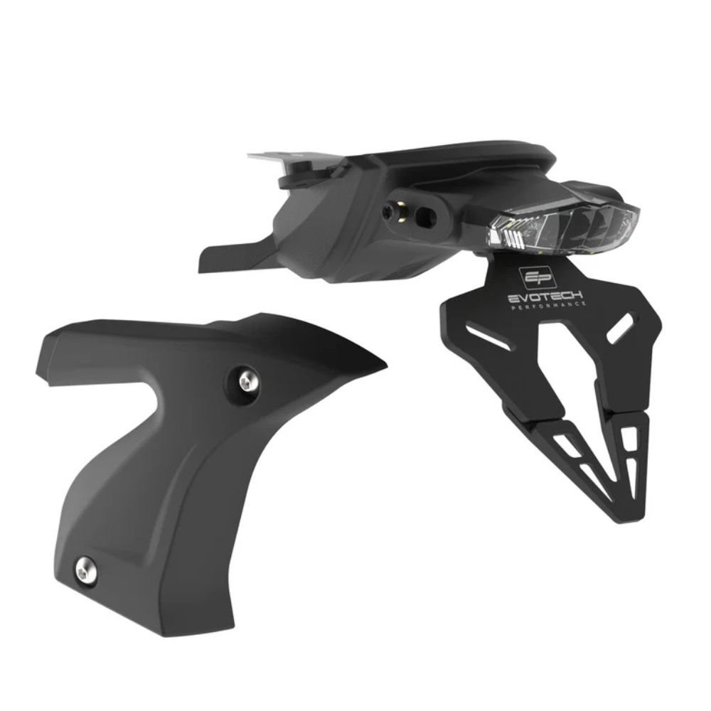 Evotech Tail Tidy with clear rear light for Triumph Trident 660 2026+