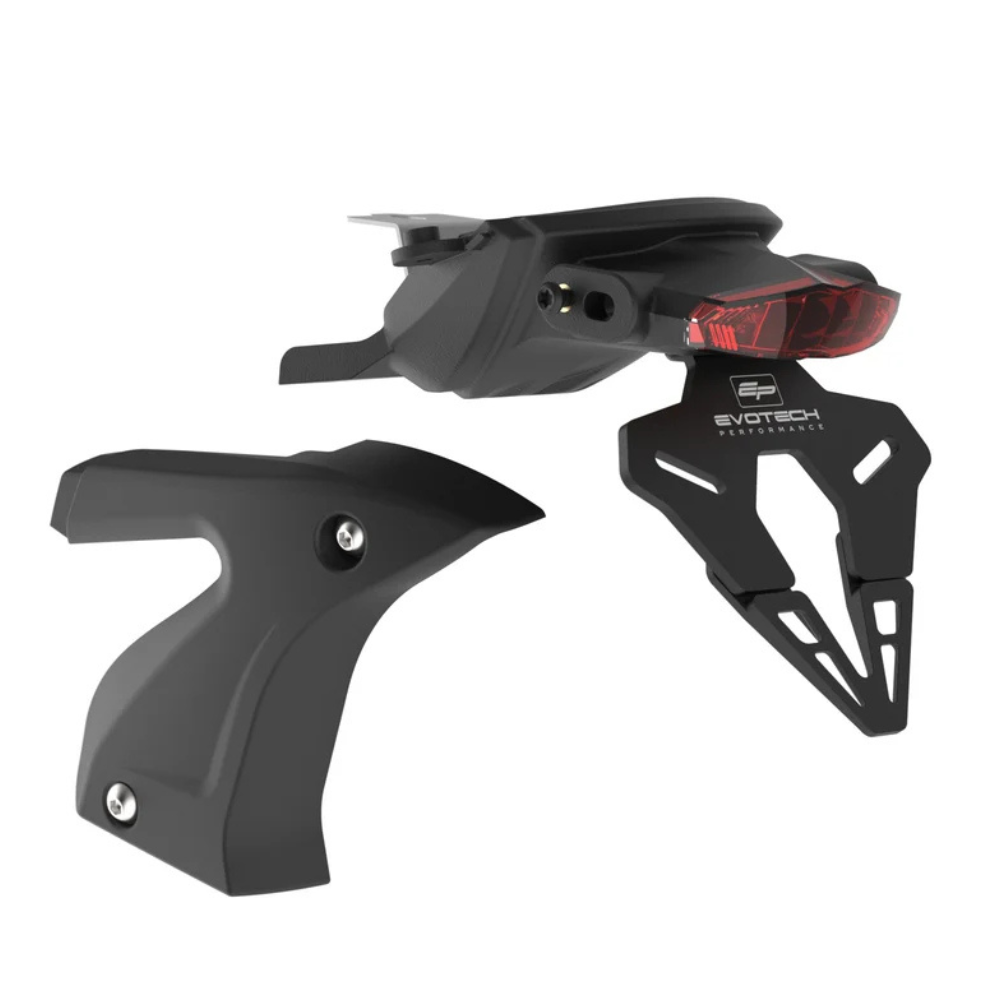 Evotech Tail Tidy with red rear light for Triumph Trident 660 2026+