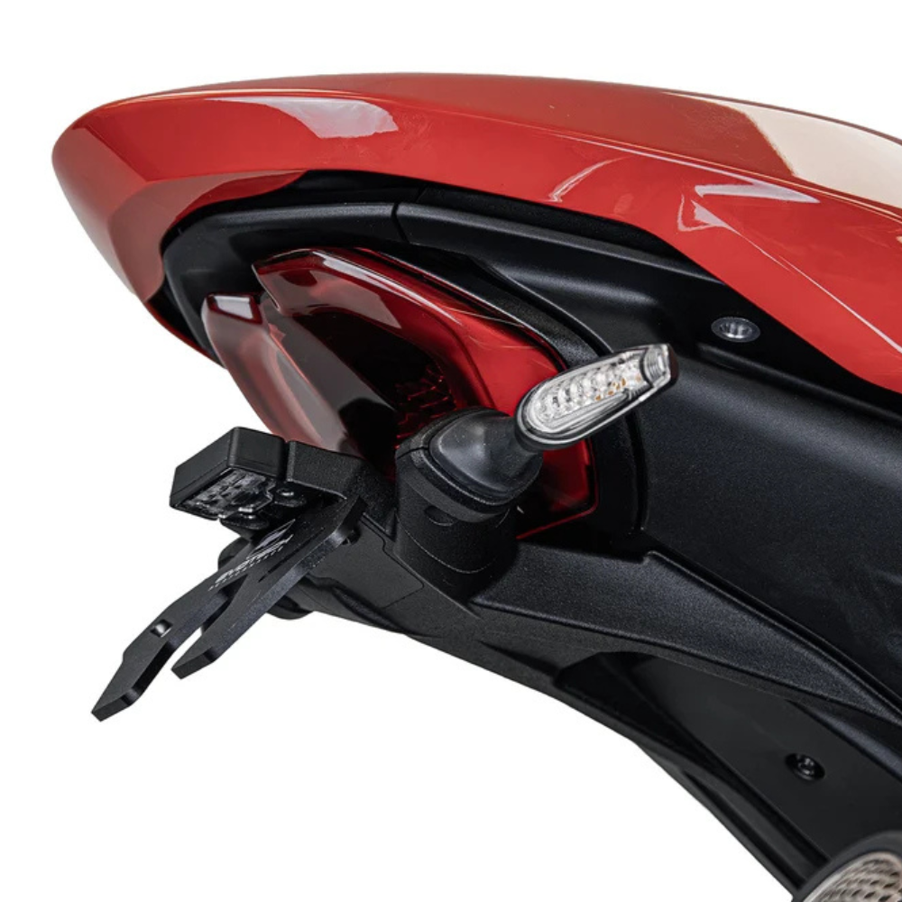 Ducati Monster V2 2026+ Evotech Tail Tidy rear view