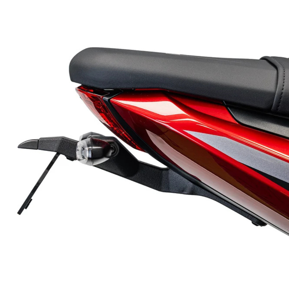 Triumph Trident 660 Evotech Tail Tidy with OEM rear light