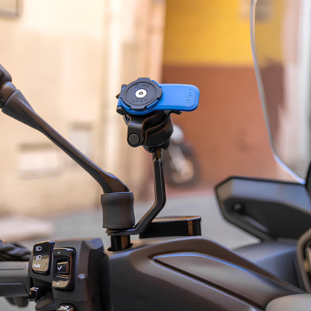 Quad Lock Motorcycle Mirror Stem Mount