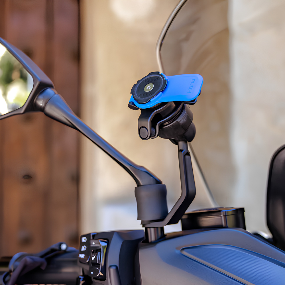 Quad Lock Motorcycle Mirror Stem Mount