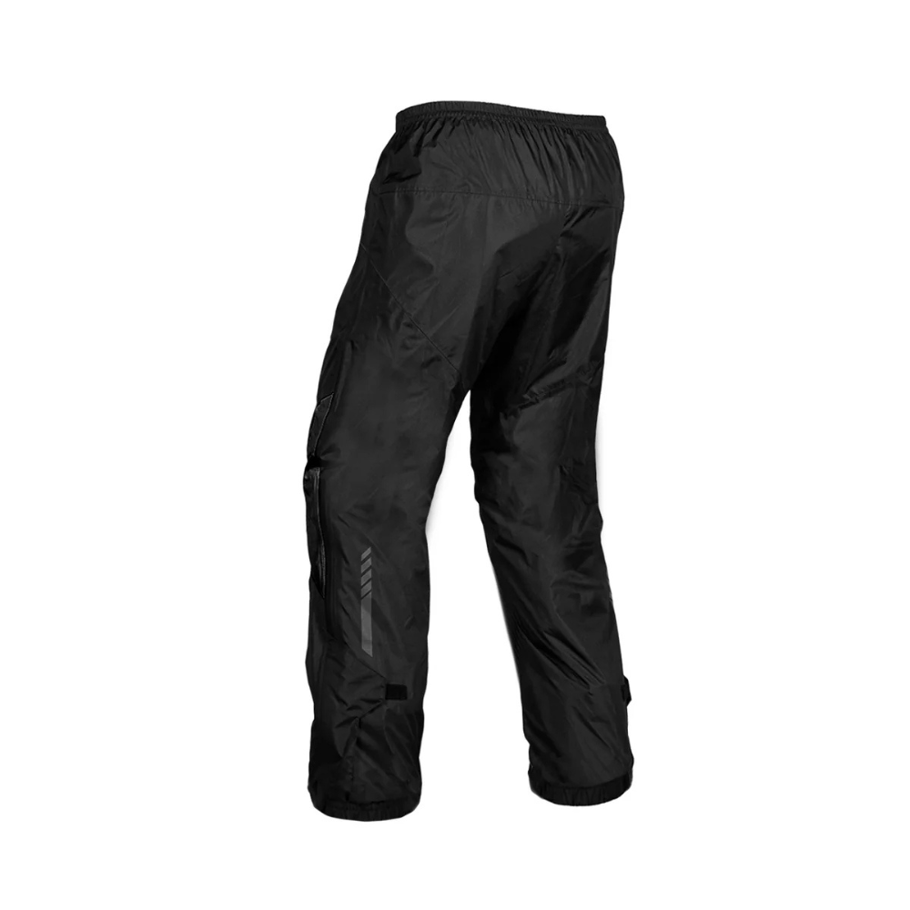 Rynox H2Go Pro 2 rain pants designed for motorcycle touring and wet-weather riding
