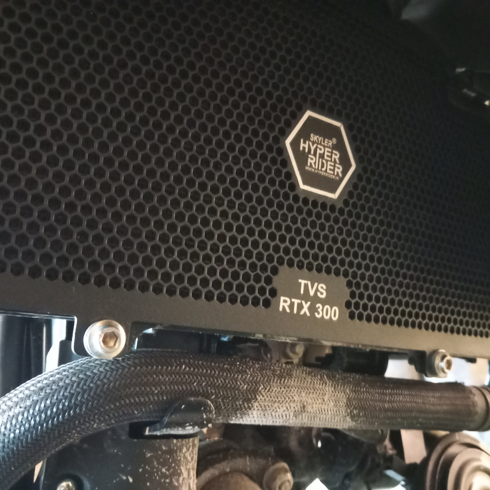 TVS Apache RTX 300 Radiator Guard - Hyperrider