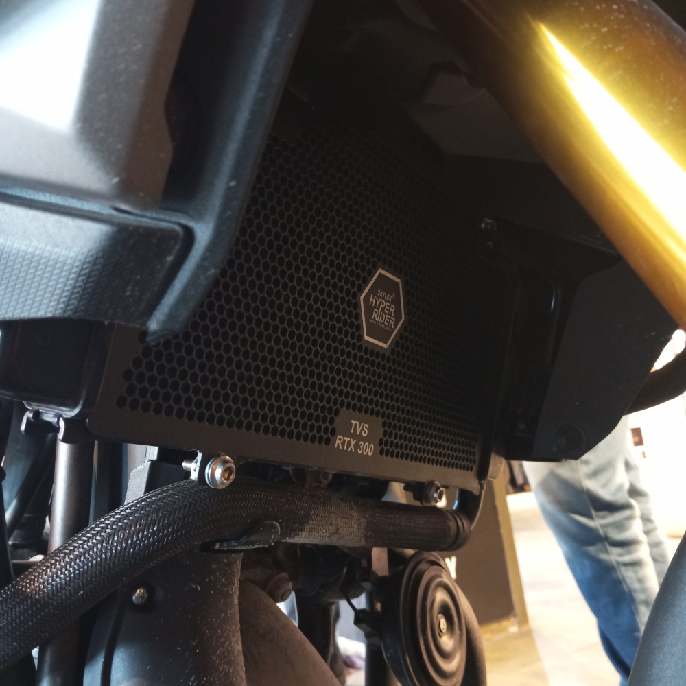 TVS Apache RTX 300 Radiator Guard - Hyperrider