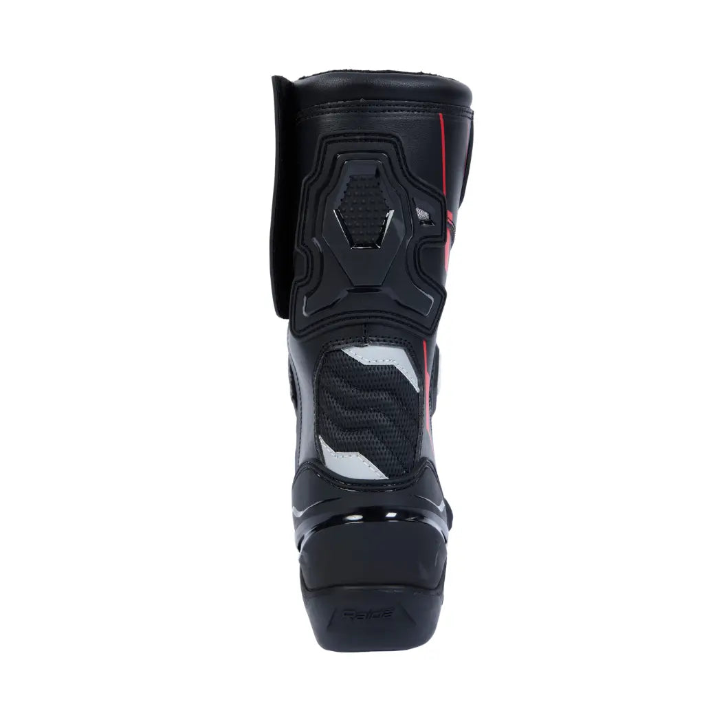 Raida Aeroprix motorcycle racing boots with YKK zipper closure