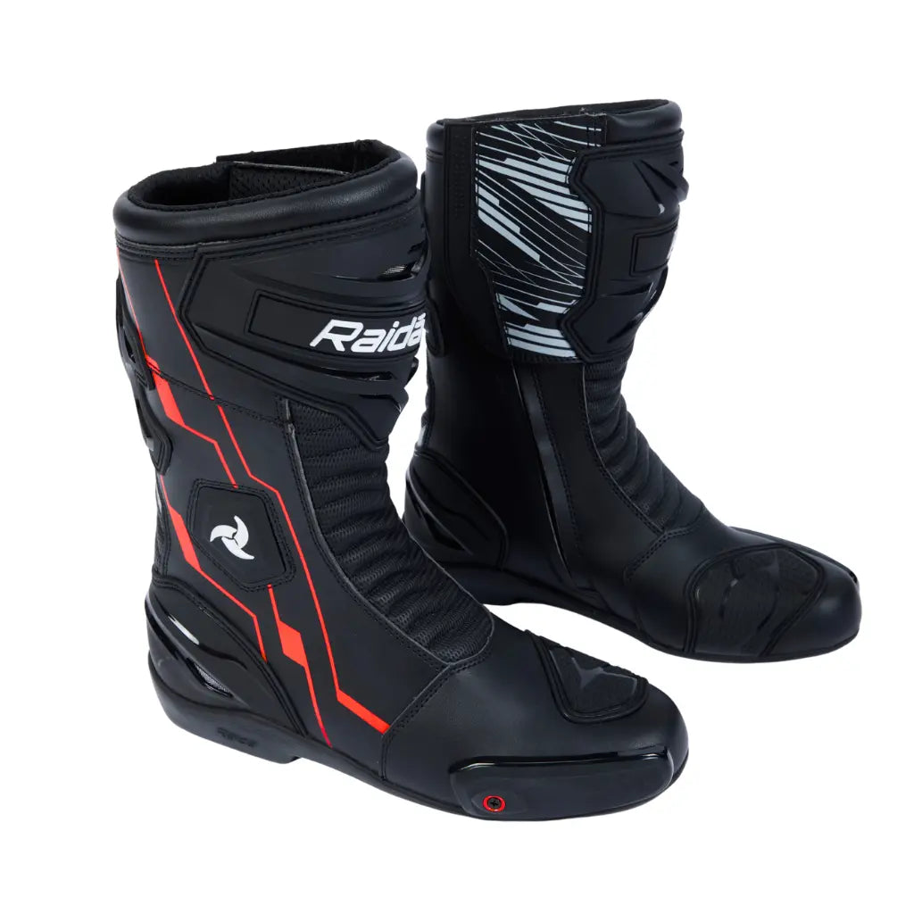 Raida Aeroprix CE certified racing boots with high-grip outsole