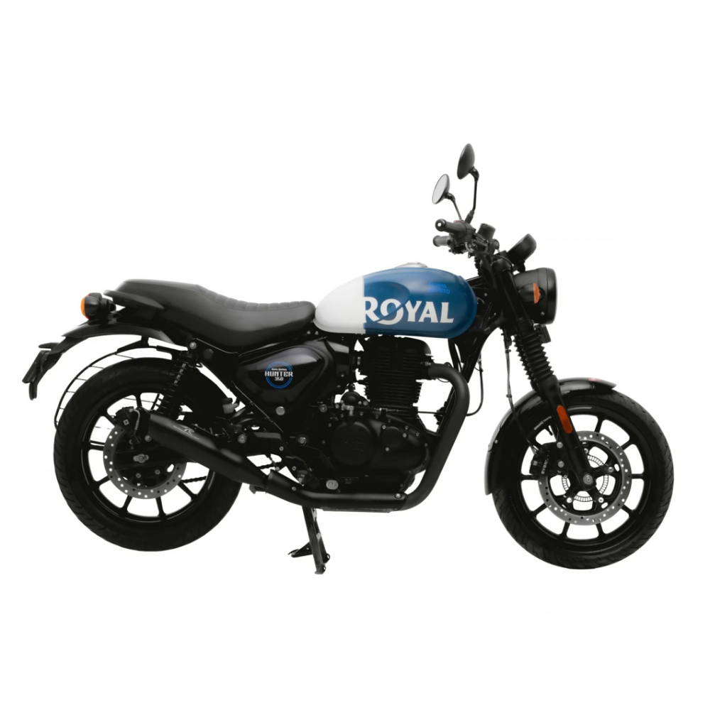 Royal Enfield Hunter 350 Rumbler Max Exhaust - Red Rooster Performance