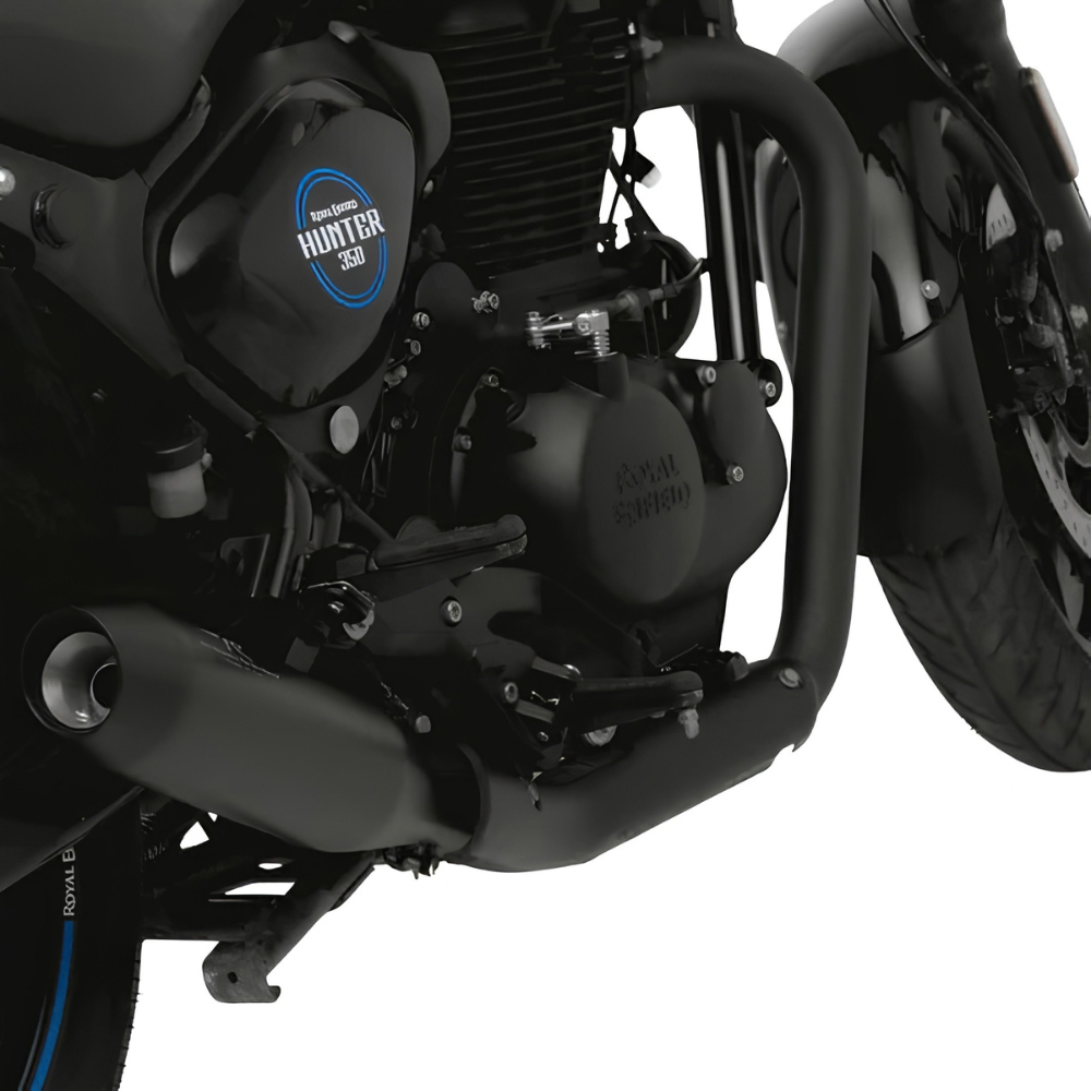 Royal Enfield Hunter 350 Rumbler Max Exhaust - Red Rooster Performance