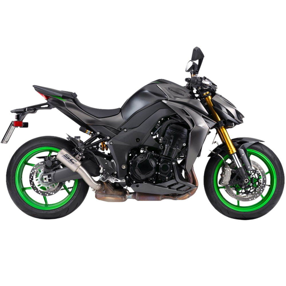 Kawasaki Z1100 SE SC-Project CR-T exhaust mounting detail