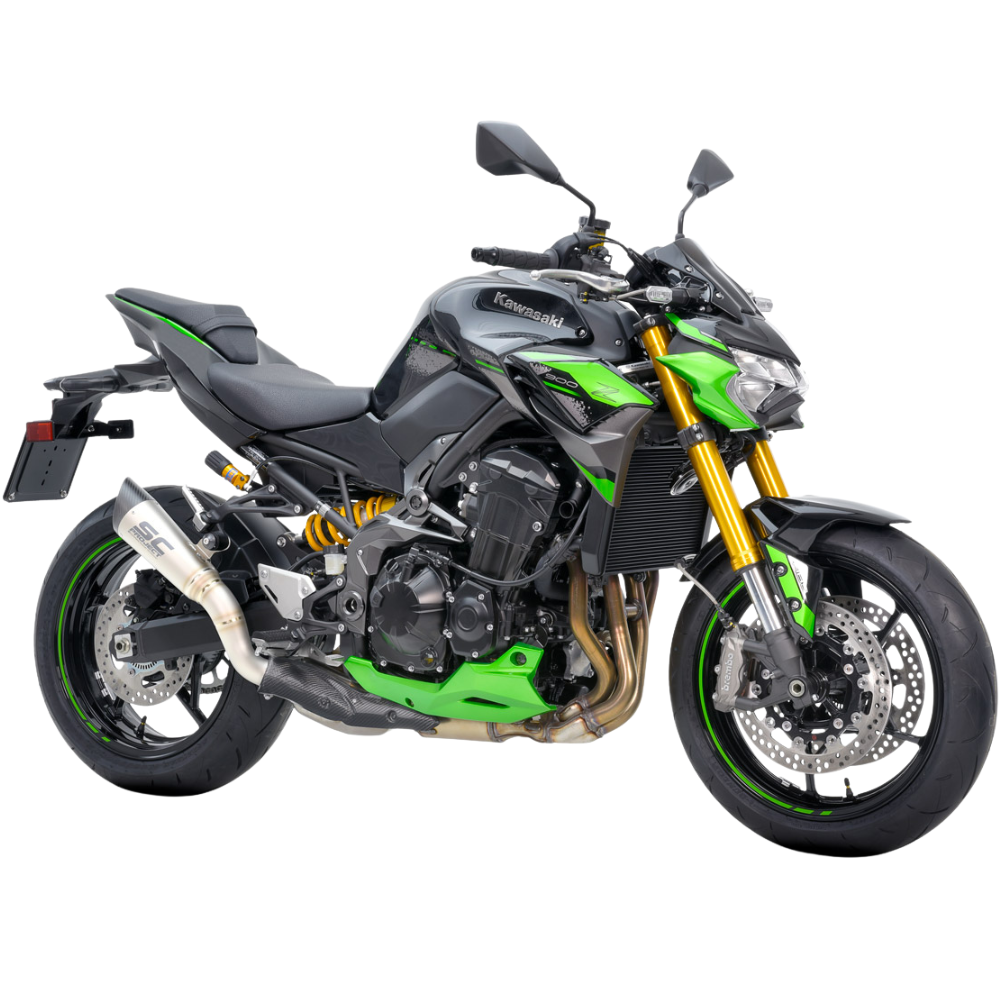 SC-Project S1 titanium slip-on exhaust for Kawasaki Z900 2020-2024