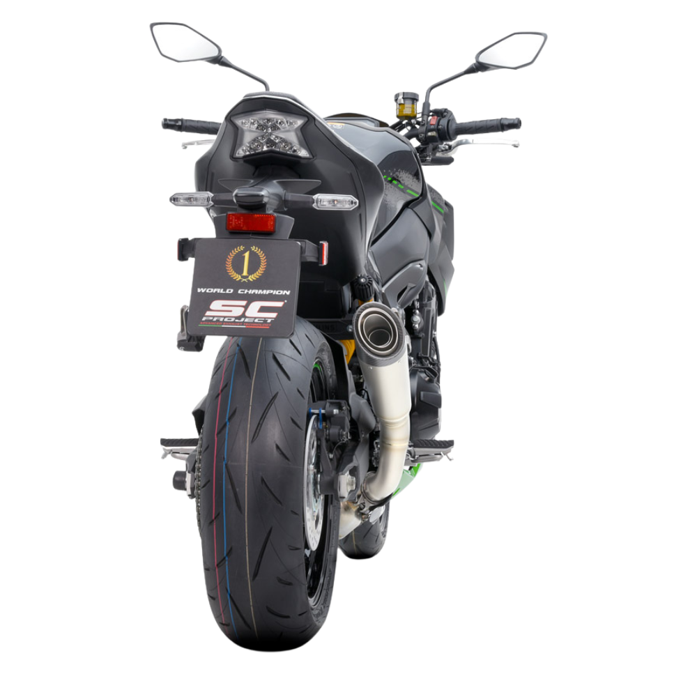 SC-Project S1 exhaust fitted to a Kawasaki Z900