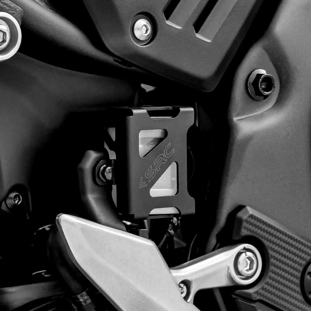 SRC MOTO brake reservoir guard for Honda NX500 E-Clutch 2026