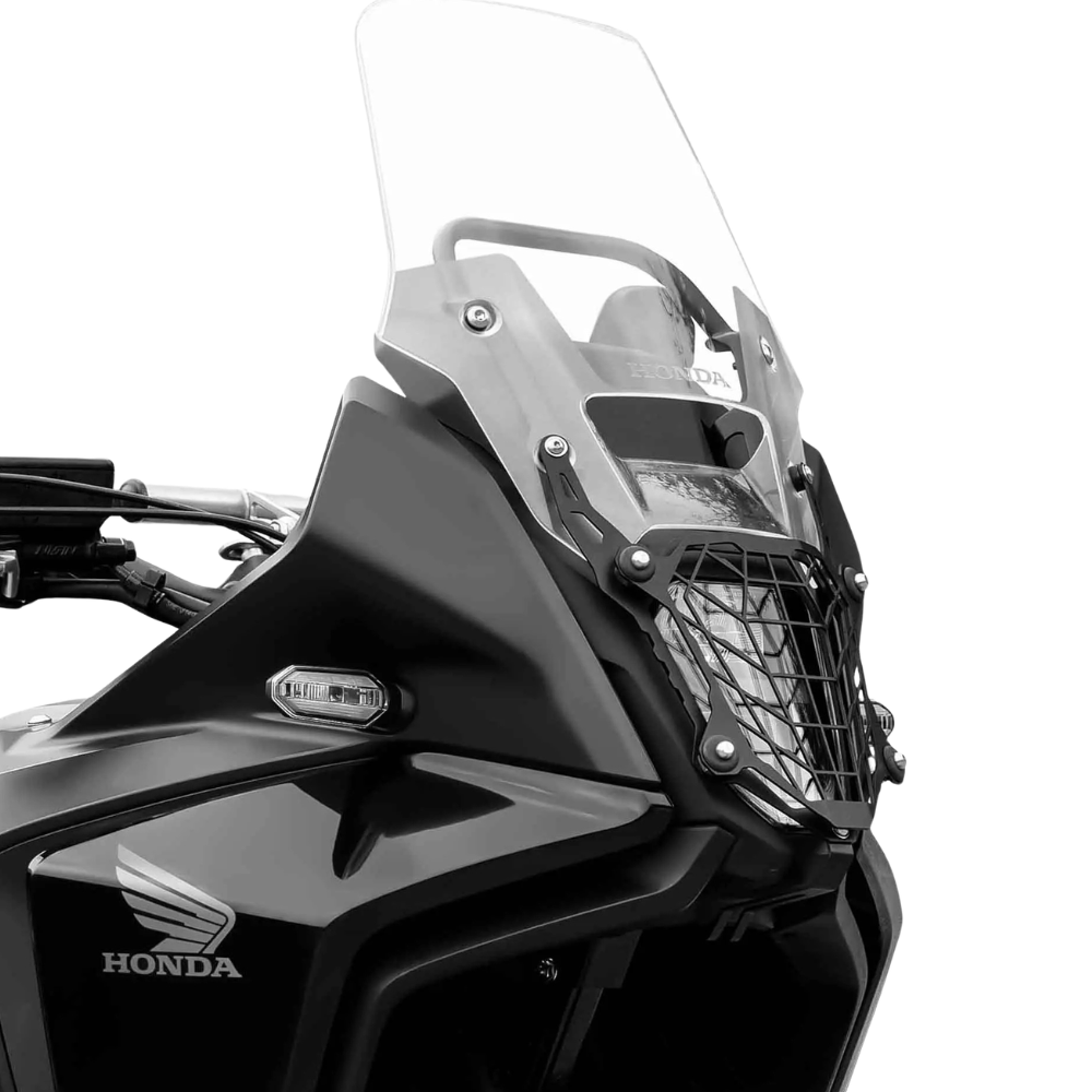 SRC MOTO black headlight guard for Honda NX500 E-Clutch