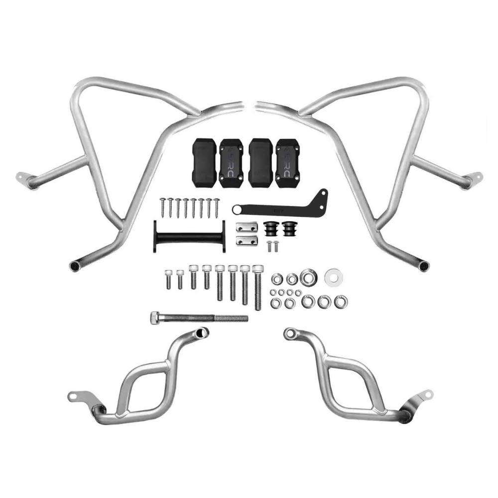 Honda NX500 E-Clutch adventure crash bars for engine and frame protection