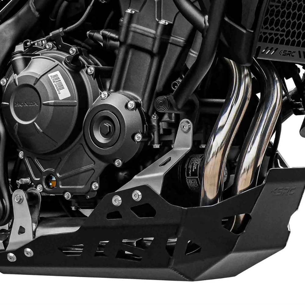 SRC MOTO 3mm aluminium engine guard for Honda NX500 E-Clutch
