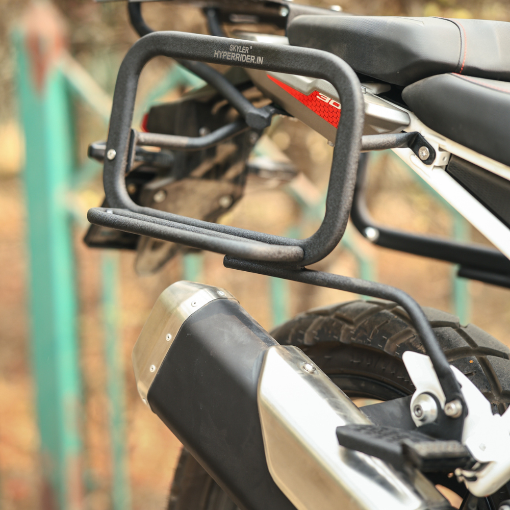 Motorcycle saddle bag support frame RTX 300