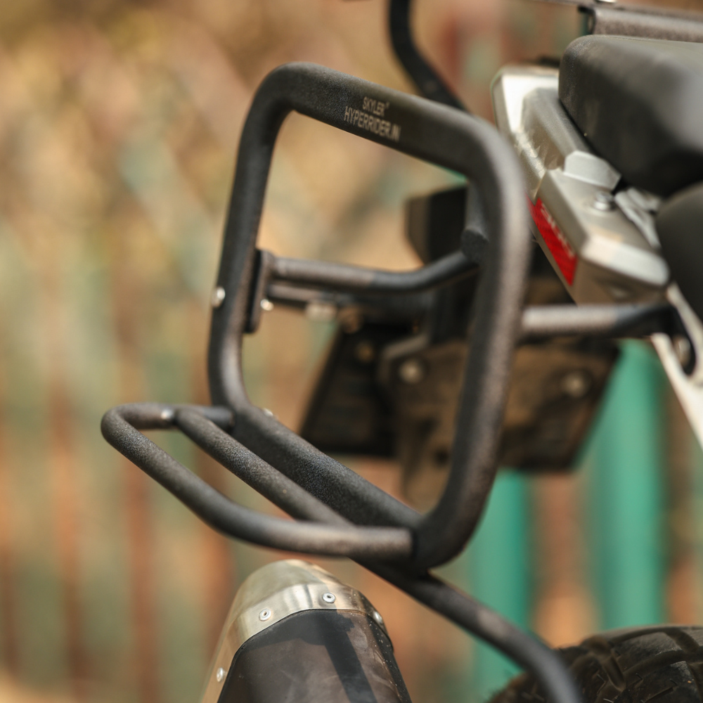 Hyperrider saddle stay TVS Apache RTX 300 luggage mount