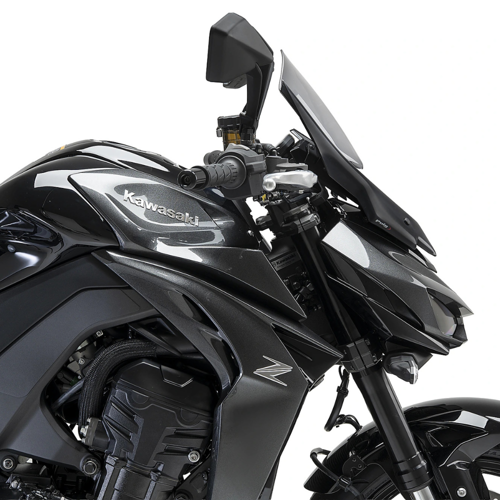 Kawasaki Z1100 2026 Touring Windscreen by Puig – Smoke