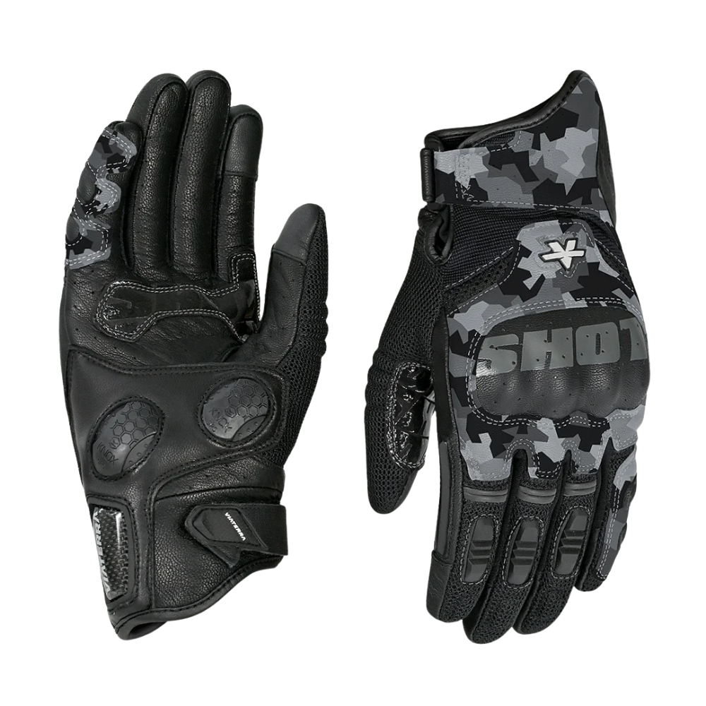ViaTerra Holeshot Pro Semi-Gauntlet Riding Gloves