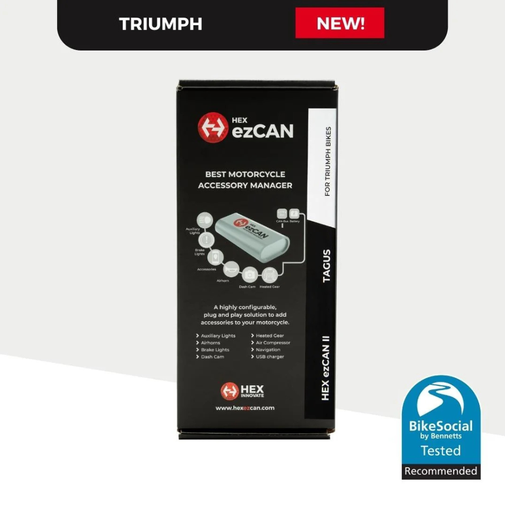 Triumph HEX ezCAN Accessory Manager