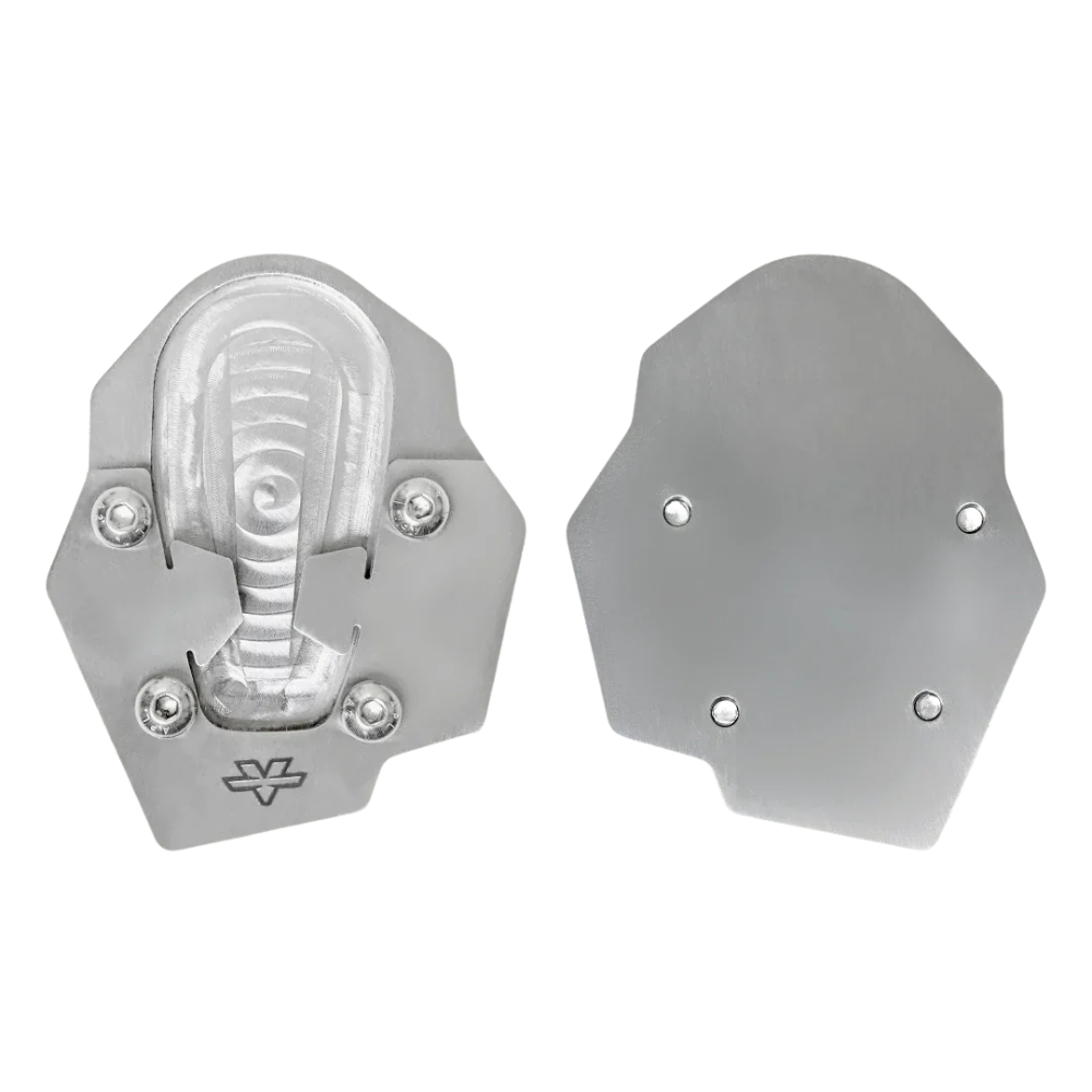 Stainless steel Viaterra side stand shoe for KTM 390 Adventure