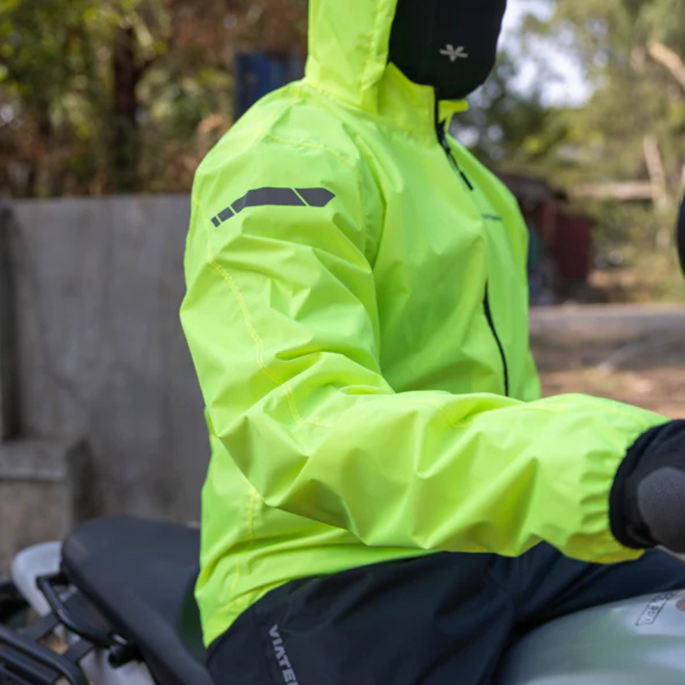 ViaTerra B100 Waterproof Motorcycle Rain Jacket (2026)