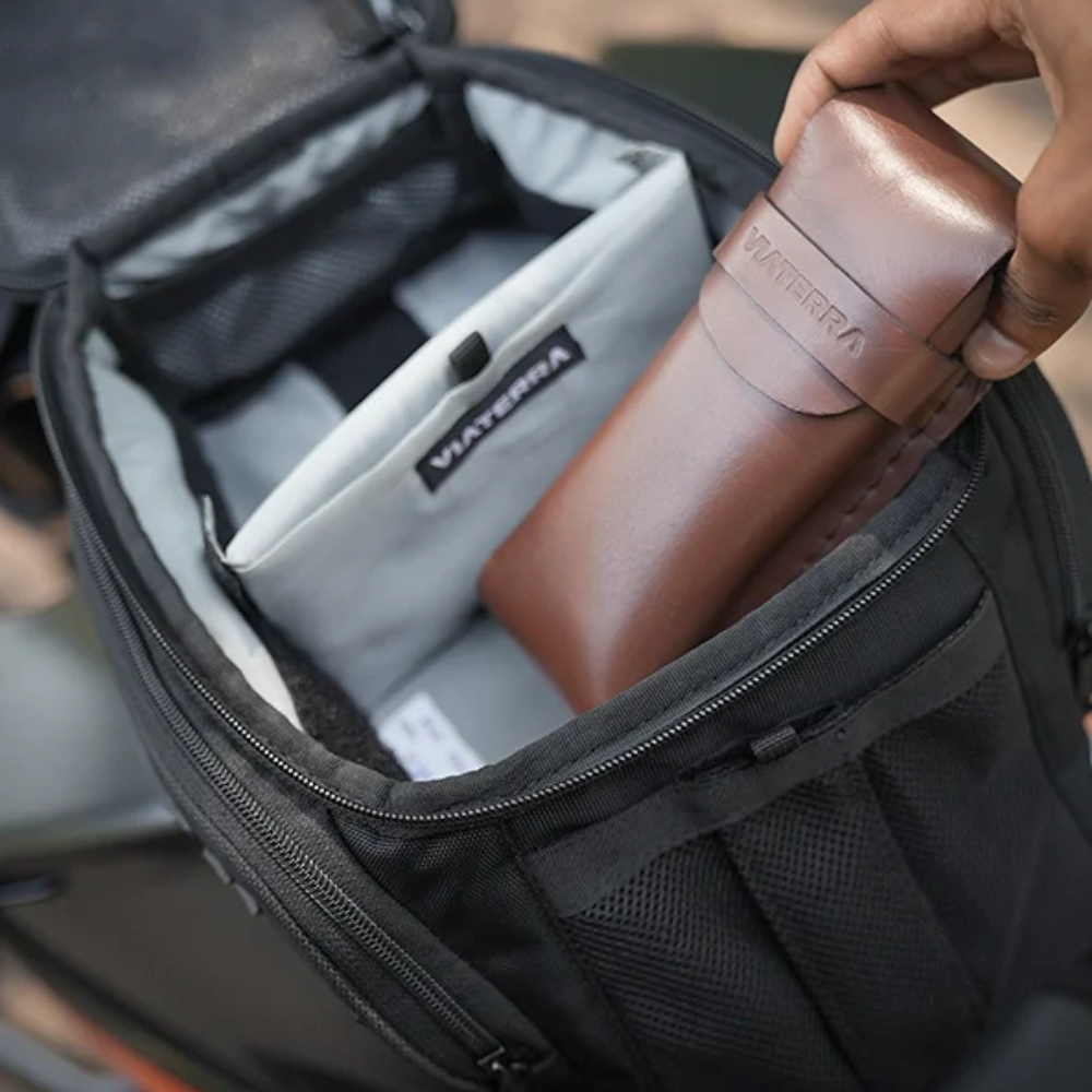 Viaterra ACE Universal Motorcycle Tank Bag (Strap Based)