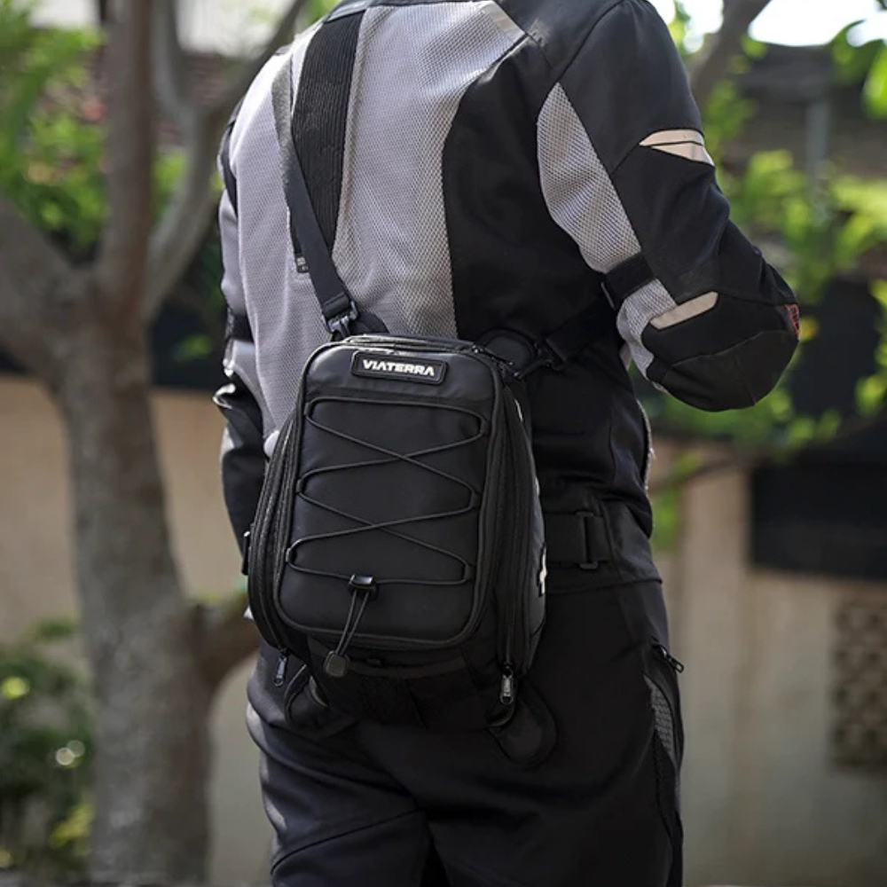 Viaterra ACE Universal Motorcycle Tank Bag (Strap Based)