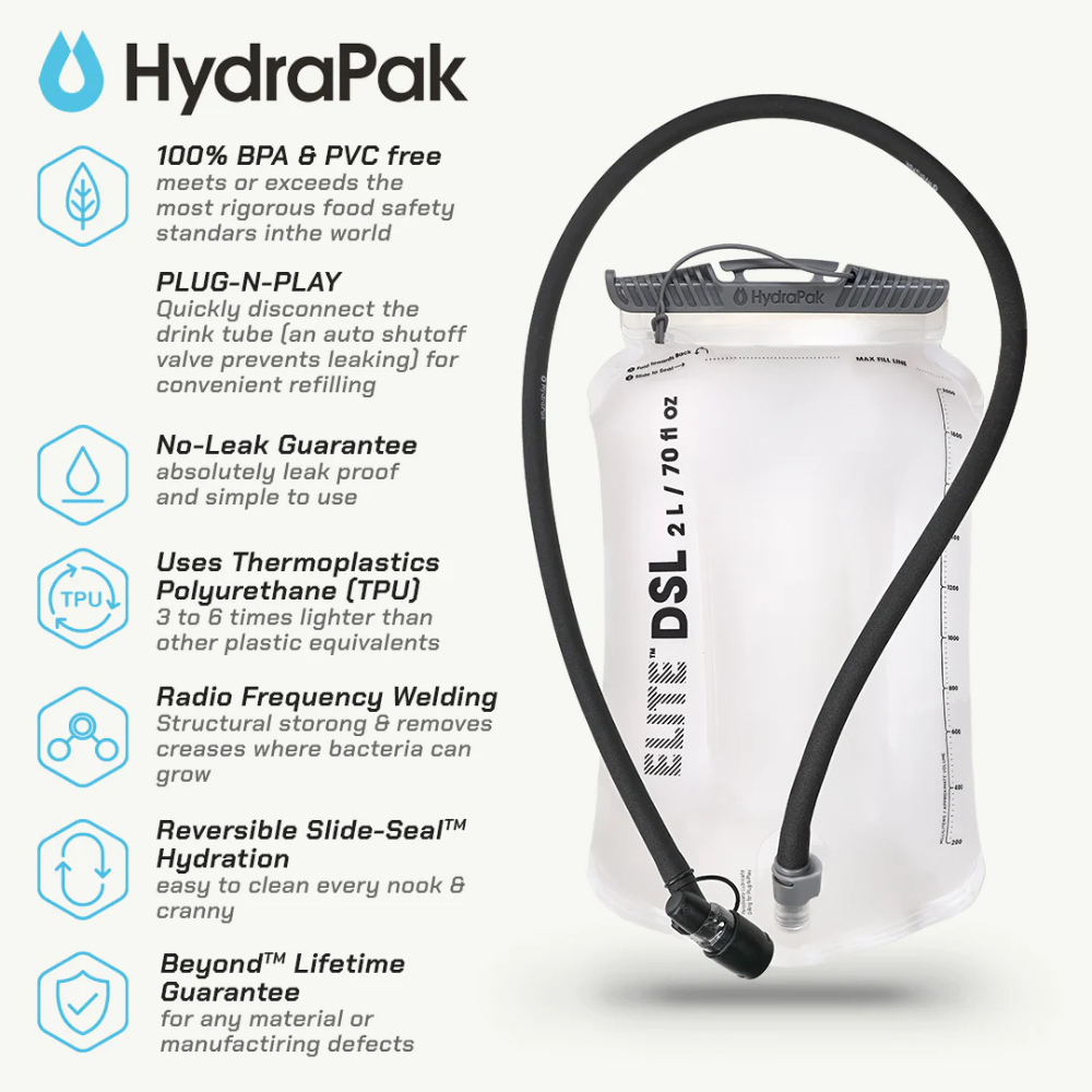 Viaterra Marine Neo V4 Hydration Pack with Hydrapak 2L Bladder