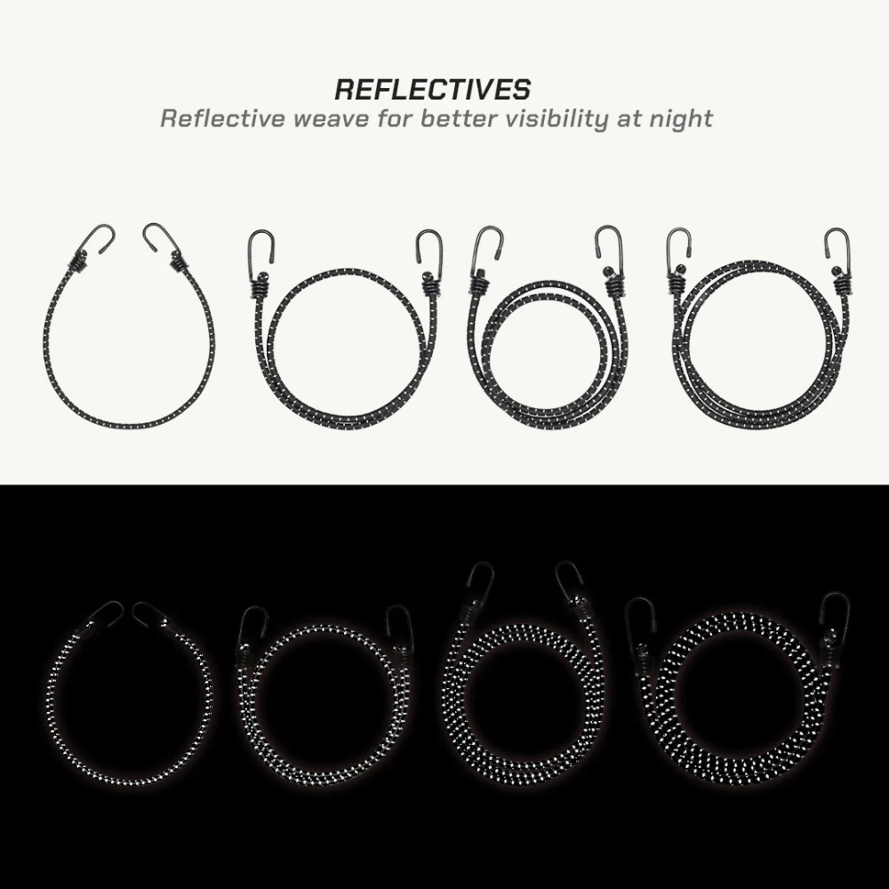 Viaterra Reflective Bungee Cord Tie Down Rope