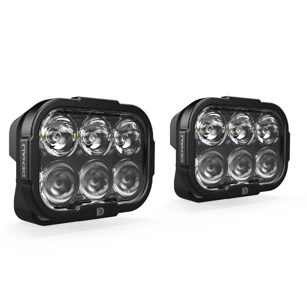 DENALI DL6 Driving Lights 10,200 Lumens with DataDim – White Pair