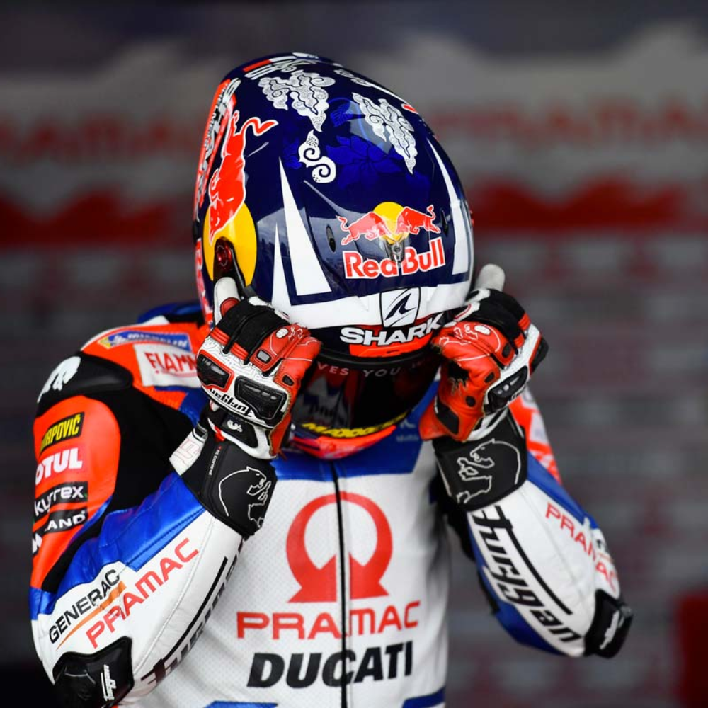 Furygan STYG20 X Red Kevlar racing gloves – metacarpal and palm armor