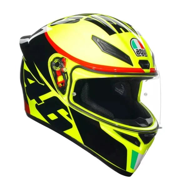 AGV K1 S Grazie Vale Helmet visor view with Ultravision panoramic visor | 6KIOM