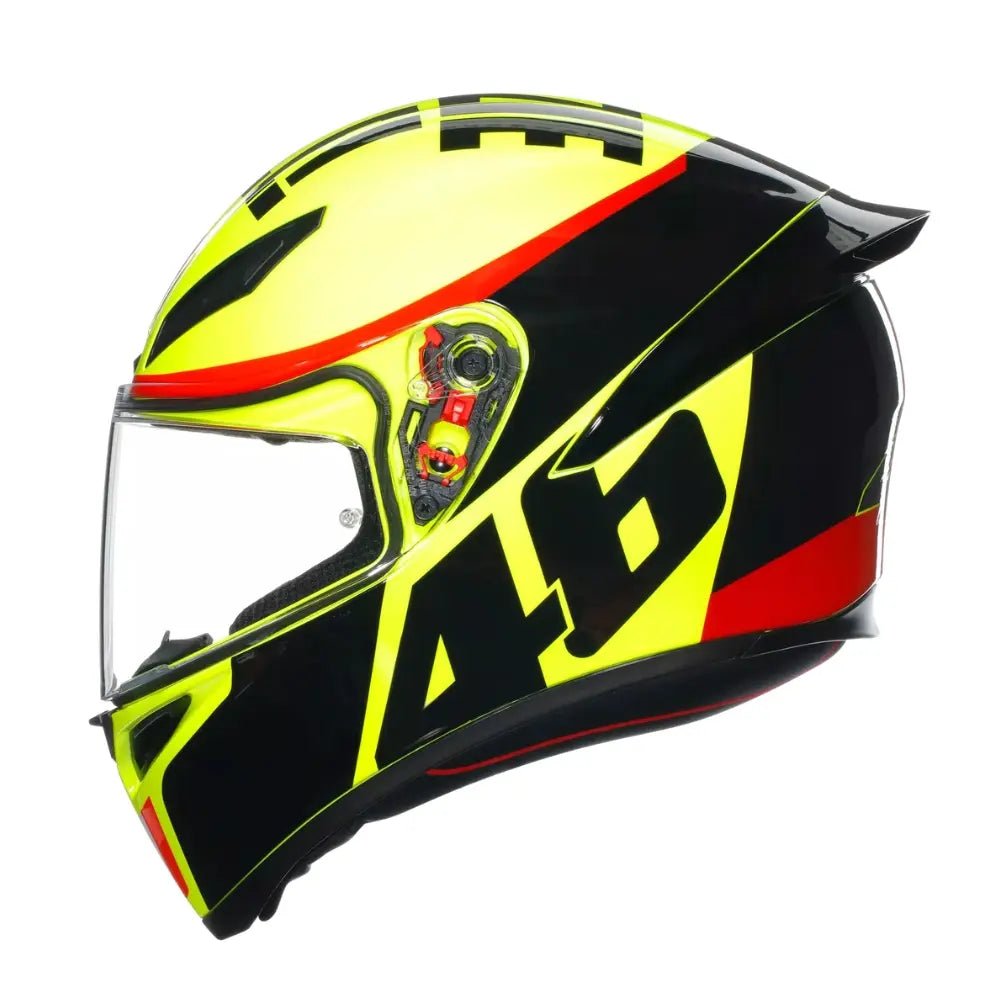 AGV K1 S Grazie Vale Helmet interior detail with eyewear-compatible fit | 6KIOM